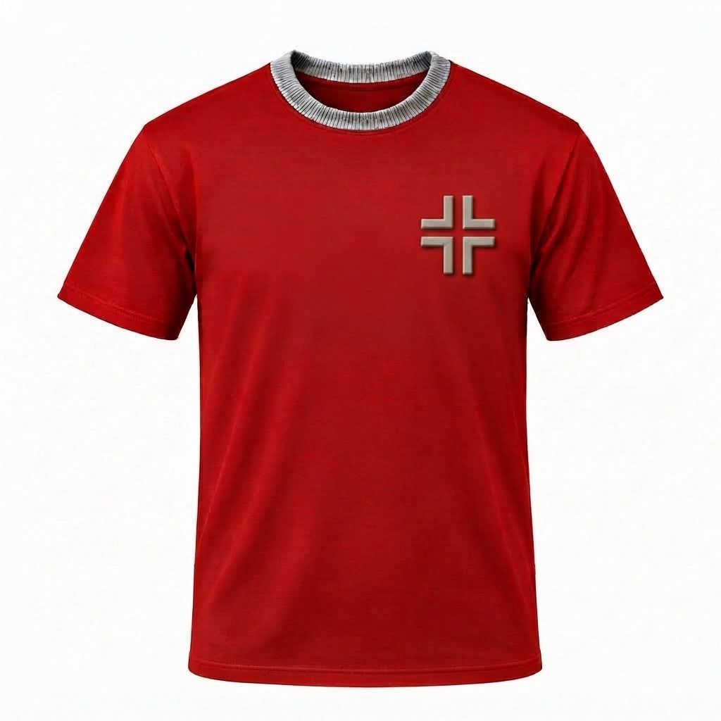 Faithful Path T-Shirt — Red