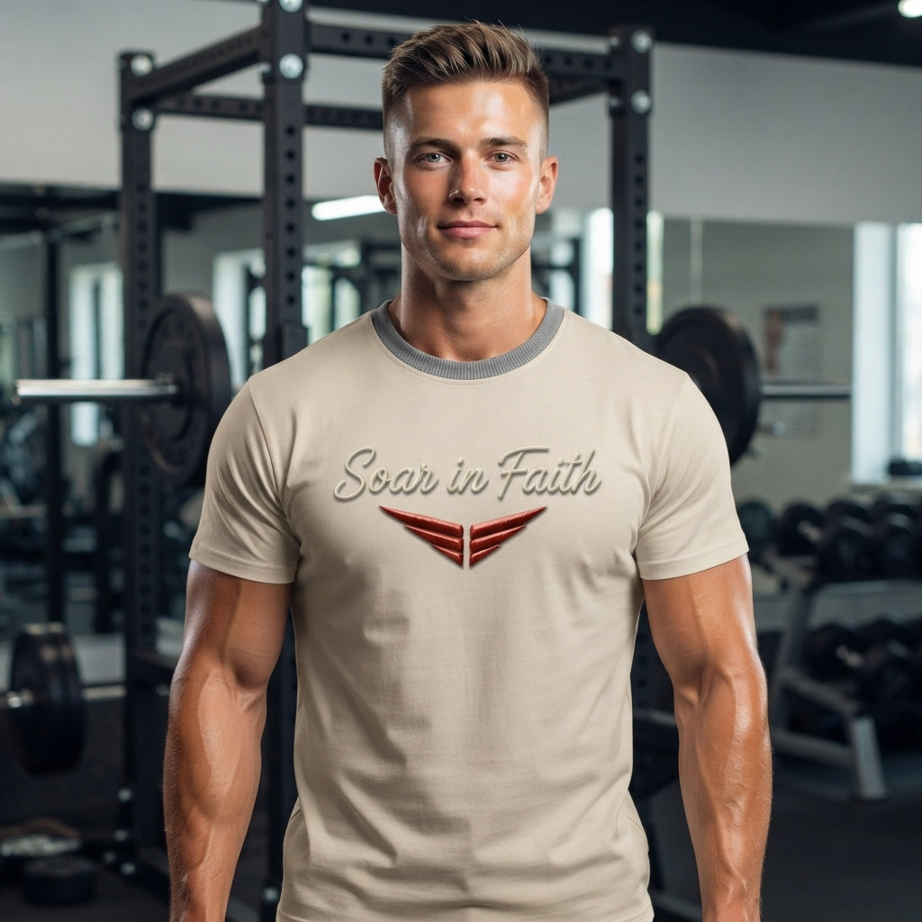 Soar in Faith T-Shirt — Ivory