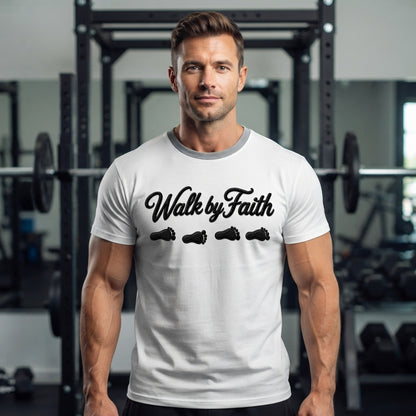 Walk by Faith T-Shirt — Ivory