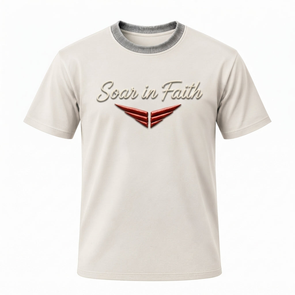 Soar in Faith T-Shirt — Ivory