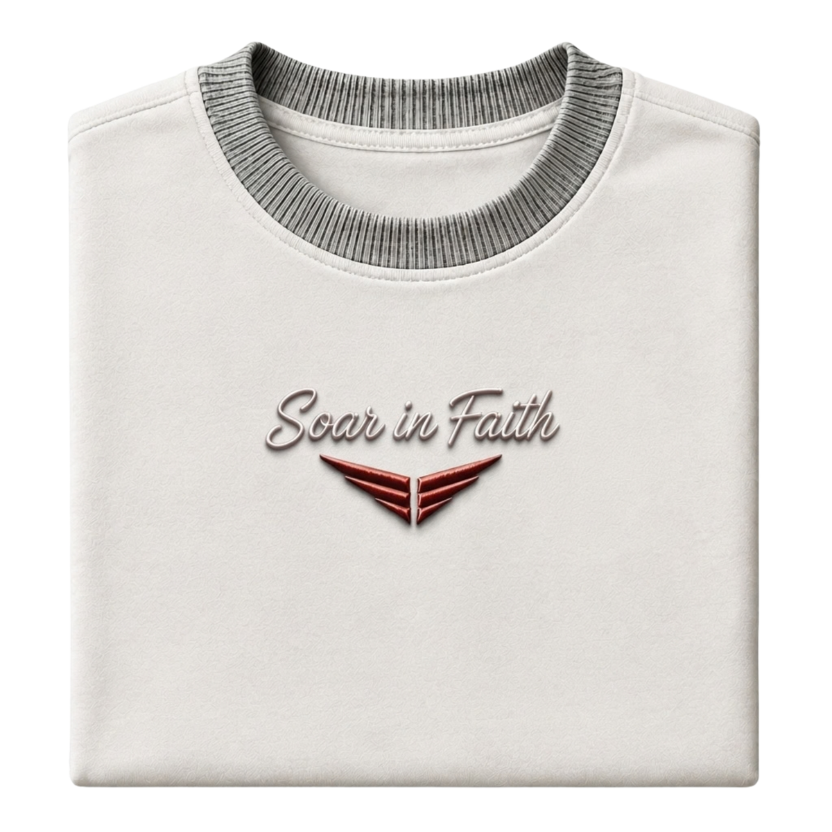 Soar in Faith T-Shirt — Ivory