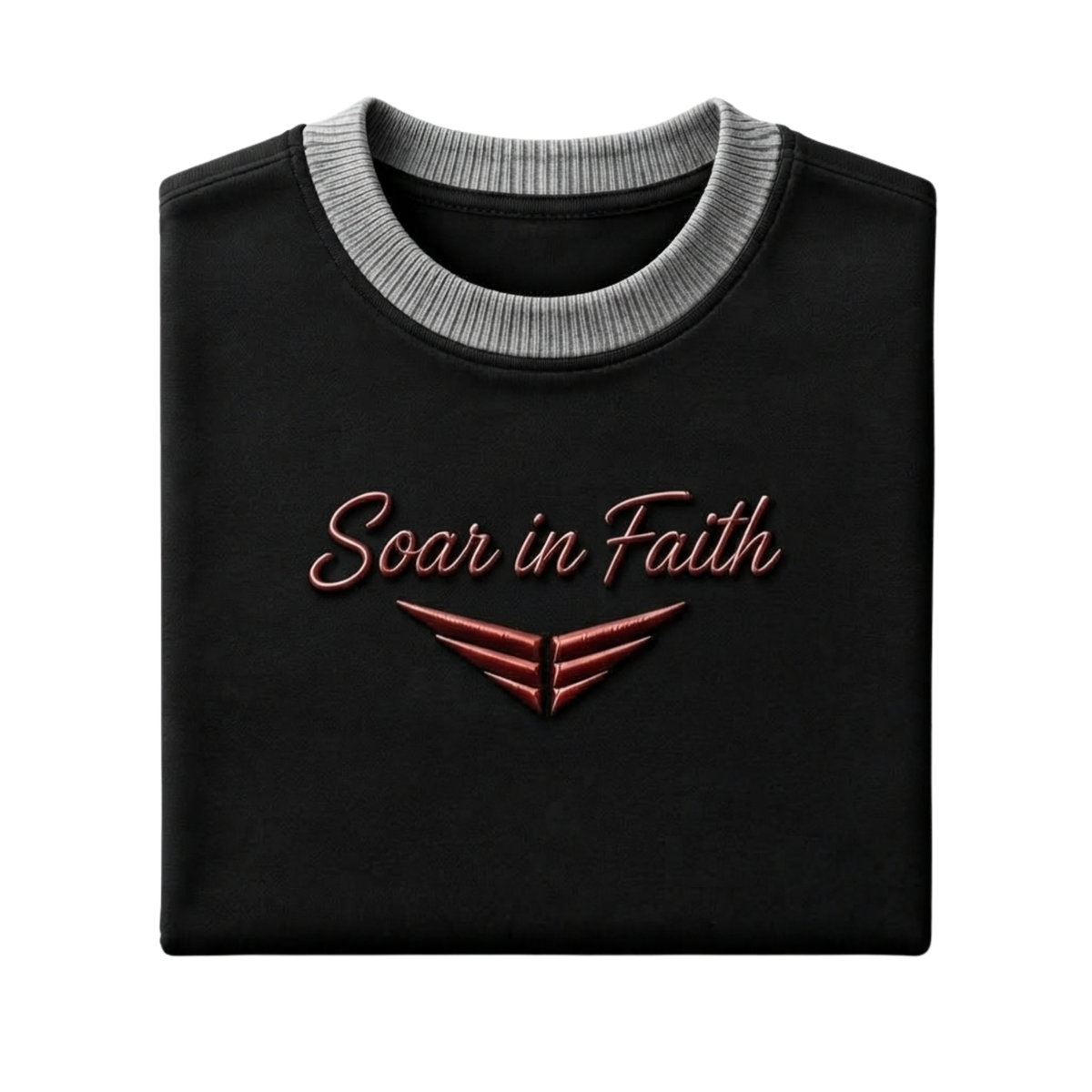 Soar in Faith T-Shirt — Black