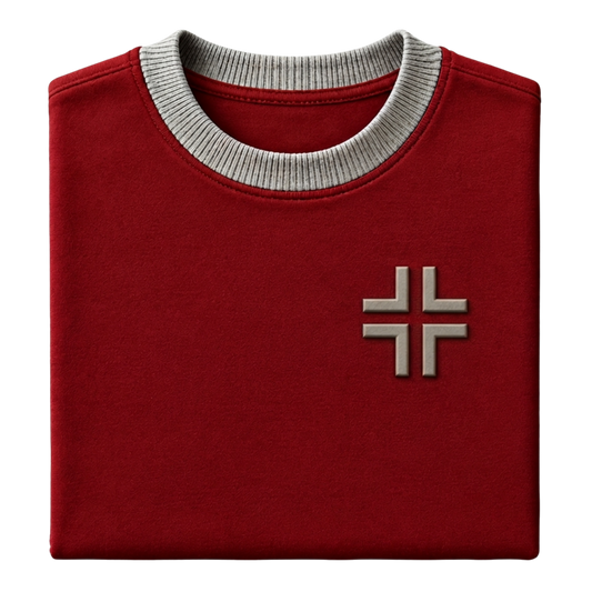 Faithful Path T-Shirt — Red